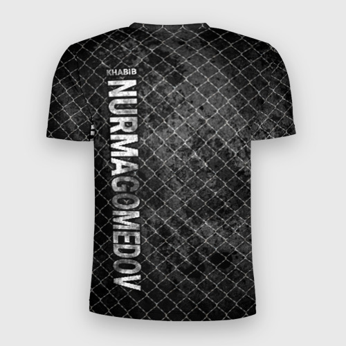 Мужская футболка 3D Slim Khabib Nurmagomedov (+ на спине), цвет 3D печать - фото 2