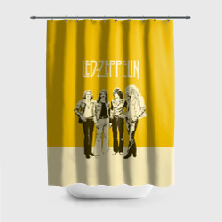 Штора 3D для ванной Led Zeppelin