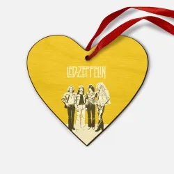 Деревянная игрушка Сердце Led Zeppelin