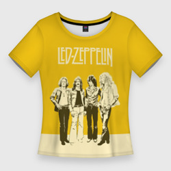 Женская футболка 3D Slim Led Zeppelin