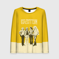 Женский лонгслив 3D Led Zeppelin