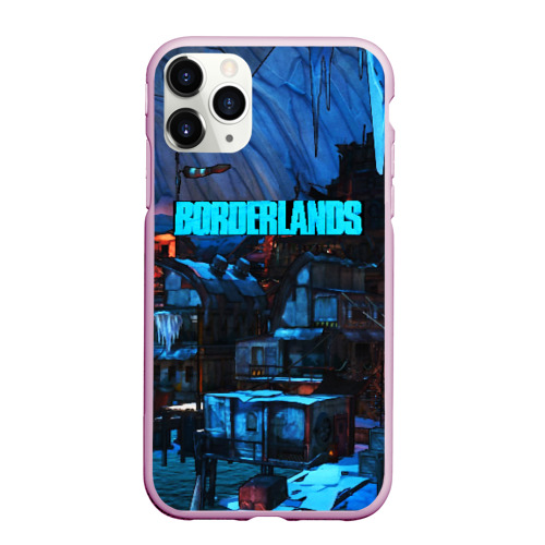 Чехол для iPhone 11 Pro Max матовый Borderlands, цвет розовый