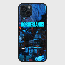 Чехол силиконовый для Apple iPhone 15 матовый Borderlands