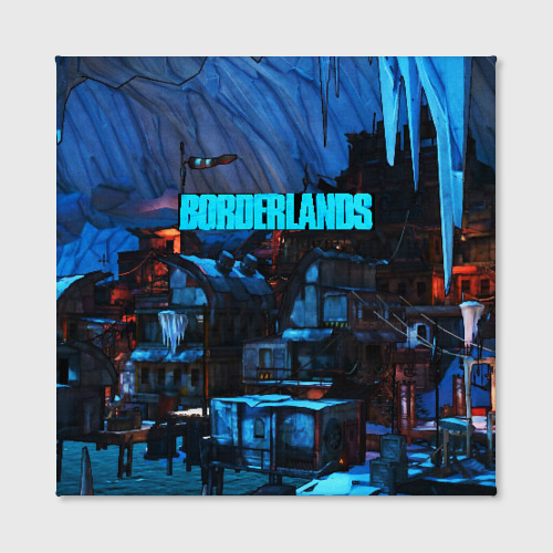 Холст квадратный Borderlands, цвет 3D печать - фото 2