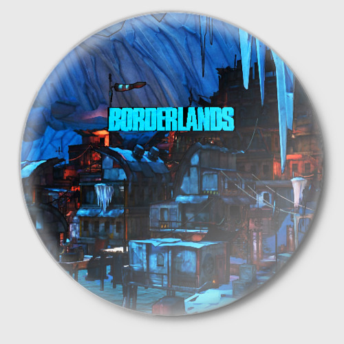 Значок Borderlands, цвет белый