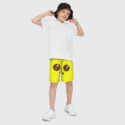 Детские спортивные шорты 3D Peely Fortnite - фото 2