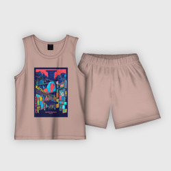 Детская пижама с шортами хлопок Blade Runner