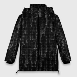 Женская зимняя куртка Oversize Программный код на японском