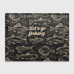 Обложка для студенческого билета Let`s go fishing