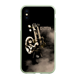 Чехол для iPhone XS Max матовый Led Zeppelin