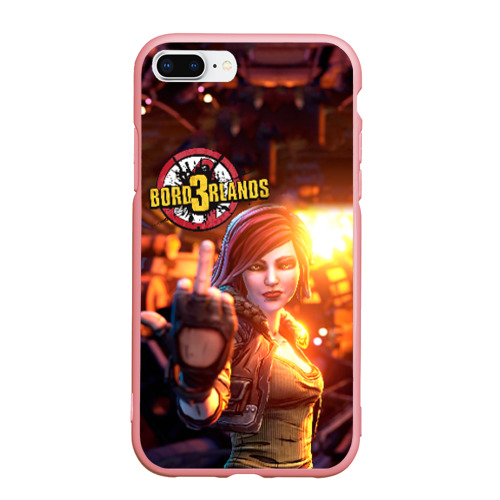 Чехол для iPhone 7Plus/8 Plus матовый Borderlands 3, цвет баблгам