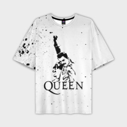 Мужская футболка oversize 3D Queen