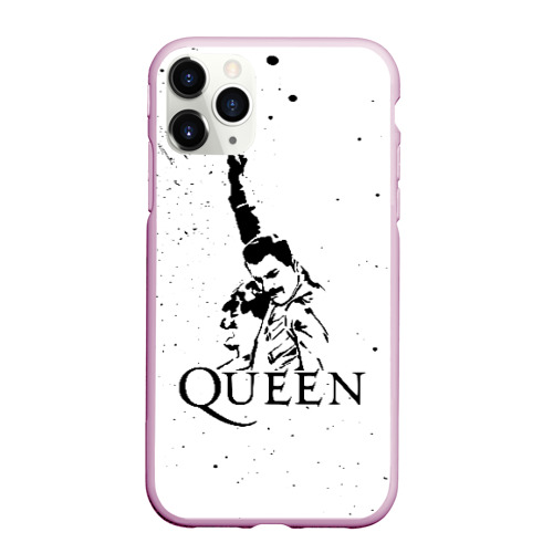 Чехол для iPhone 11 Pro Max матовый Queen, цвет розовый