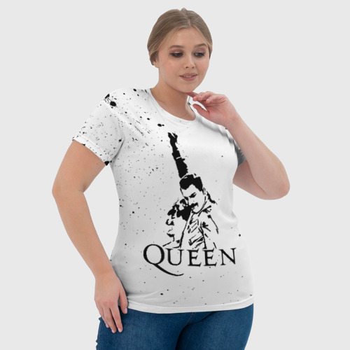 Женская футболка 3D Queen, цвет 3D печать - фото 6