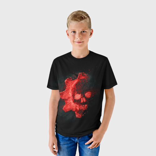 Детская футболка 3D Gears 5, цвет 3D печать - фото 3