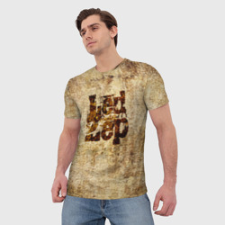 Мужская футболка 3D Led Zeppelin - фото 2