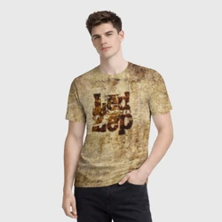 Мужская футболка 3D Led Zeppelin - фото 2