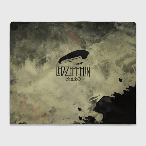 Плед 3D Led Zeppelin, цвет 3D (велсофт)