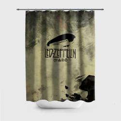 Штора 3D для ванной Led Zeppelin