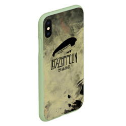 Чехол для iPhone XS Max матовый Led Zeppelin - фото 2