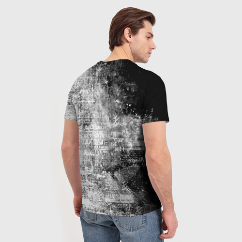 Мужская футболка 3D с принтом Led Zeppelin, вид сзади #2