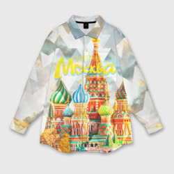 Мужская рубашка oversize 3D Москва