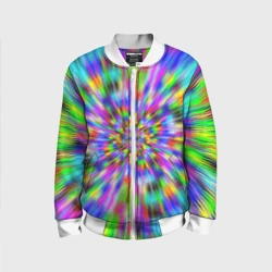 Детский бомбер 3D Радужный портал