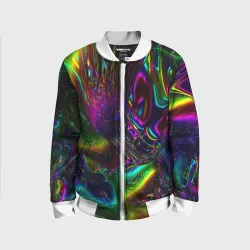 Детский бомбер 3D Абстракция