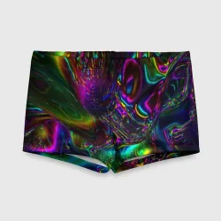 Детские купальные плавки 3D Абстракция