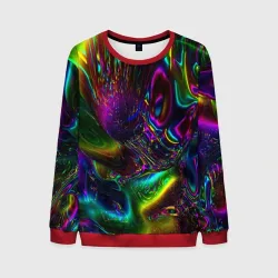 Мужской свитшот 3D Абстракция