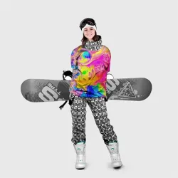 Накидка на куртку 3D Краски - фото 2