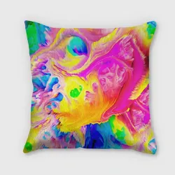 Подушка 3D Краски