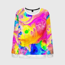 Мужской свитшот 3D Краски