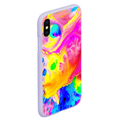 Чехол для iPhone XS Max матовый Краски - фото 2