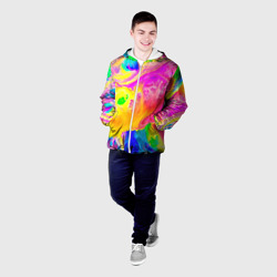 Мужская куртка 3D Краски - фото 2