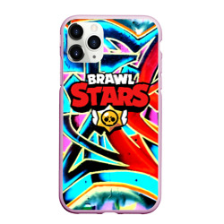 Чехол для iPhone 11 Pro Max матовый Brawl Stars