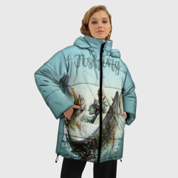 Женская зимняя куртка Oversize Fishing - фото 2