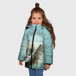 Зимняя куртка для девочек 3D Fishing - фото 2