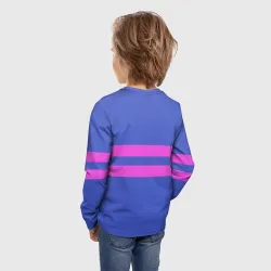 Детский лонгслив 3D Фриск frisk Undertale - фото 4
