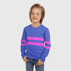 Детский лонгслив 3D Фриск frisk Undertale - фото 3