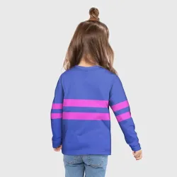 Детский лонгслив 3D Фриск frisk Undertale - фото 6