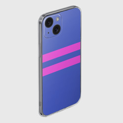 Чехол для iPhone 15 силиконовый с защитой камеры Фриск frisk Undertale - фото 2