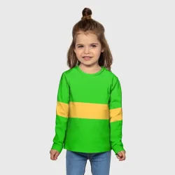 Детский лонгслив 3D Чара chara Undertale - фото 2