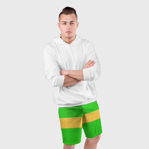Мужские шорты спортивные с принтом ЧАРА (CHARA) / UNDERTALE, фото #4