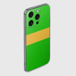 Чехол для iPhone 15 Pro силиконовый с защитой камеры Чара chara Undertale - фото 2