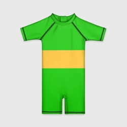 Детский купальный костюм 3D Чара chara Undertale