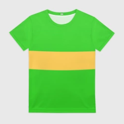 Женская футболка 3D Чара chara Undertale