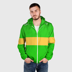 Мужская ветровка 3D Чара chara Undertale - фото 2