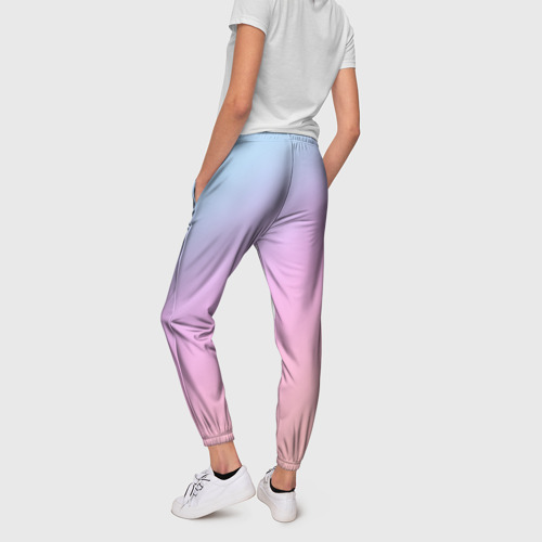 Женские брюки 3D BTS автографы, цвет 3D печать - фото 4