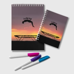 Блокнот Jumping